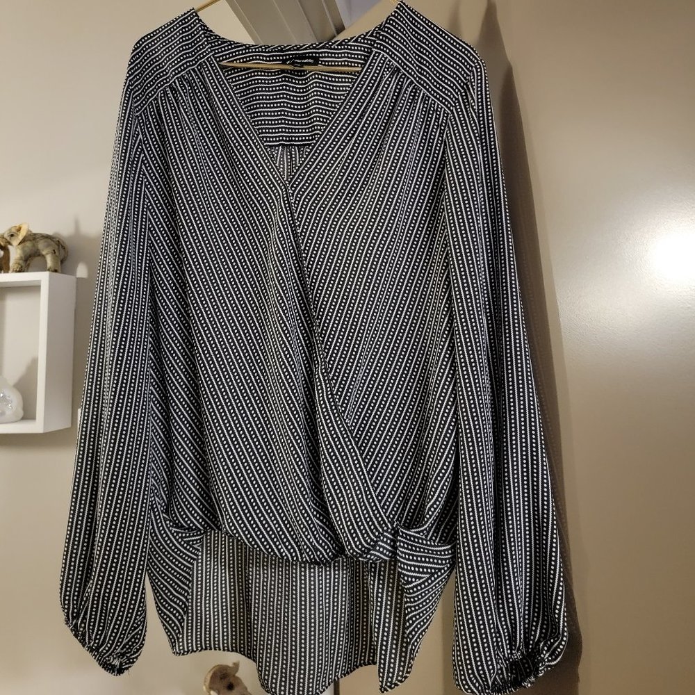 Wantable High/Low Blouse